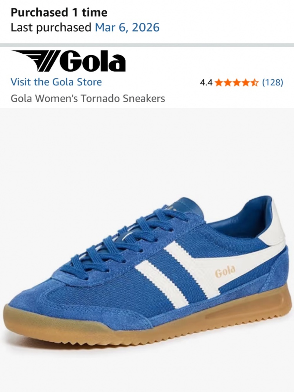 GOLA Women’s Tornado - NEVER WORN